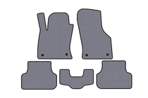 Seat Leon 2013-2020 гг. Резиновые коврики Carsuit (2013-2016, SW, серый) фото 1