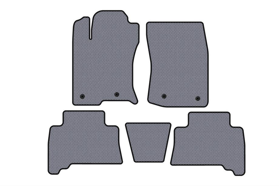 Toyota 4Runner 2009-2024 гг. Резиновые коврики Carsuit (2009-2014, серый) Фото 1