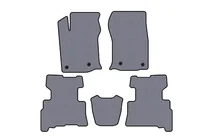 Toyota 4Runner 2009-2024 гг. Резиновые коврики Carsuit (2 ряда, 2014-2024, 7-местный, серый) фото 1