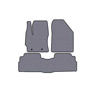 Резиновые коврики Carsuit (2 ряда, 7-местный, серый) фото 1