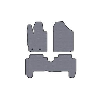 Резиновые коврики Carsuit (HB, 5-дверный, серый) Toyota Yaris 2006-2011 гг. фото 1