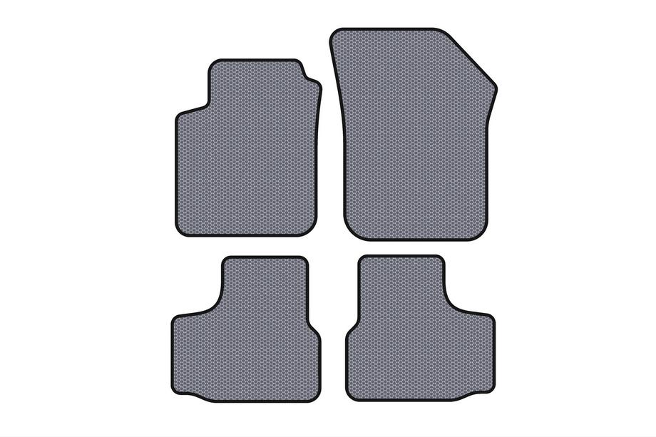 Volkswagen UP 2011-2023 гг. Резиновые Коврики Carsuit (Серый) Фото 1