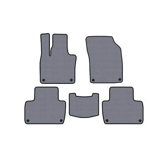 Резиновые Коврики Carsuit (2 Ряда, Серые) Volvo XC90 2015- гг. фото 1