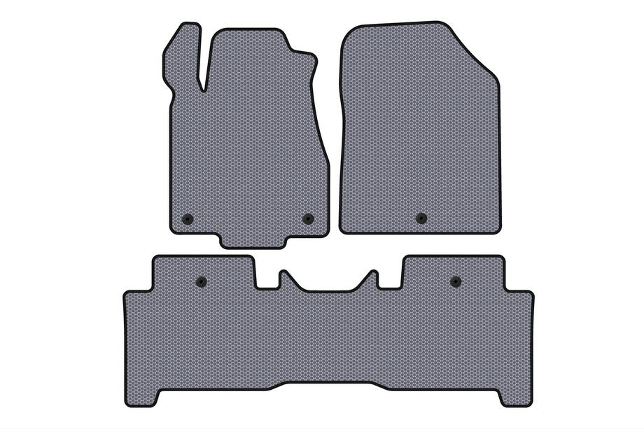 Acura MDX 2007-2013 гг. Резиновые Коврики Carsuit (2 Ряда, Серые) Image