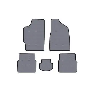 Резиновые коврики Carsuit (Седан, серый)