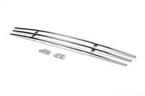 Volkswagen T5 2010-2015 гг. Вставка решетки бампера из нержавеющей стали фото 3