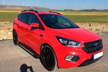 Ford Kuga/Escape 2013-2019 гг. Боковые пороги RedLine V1 (2 шт., алюминий) фото 3