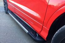 Ford Kuga/Escape 2013-2019 гг. Боковые пороги RedLine V1 (2 шт., алюминий) фото 6
