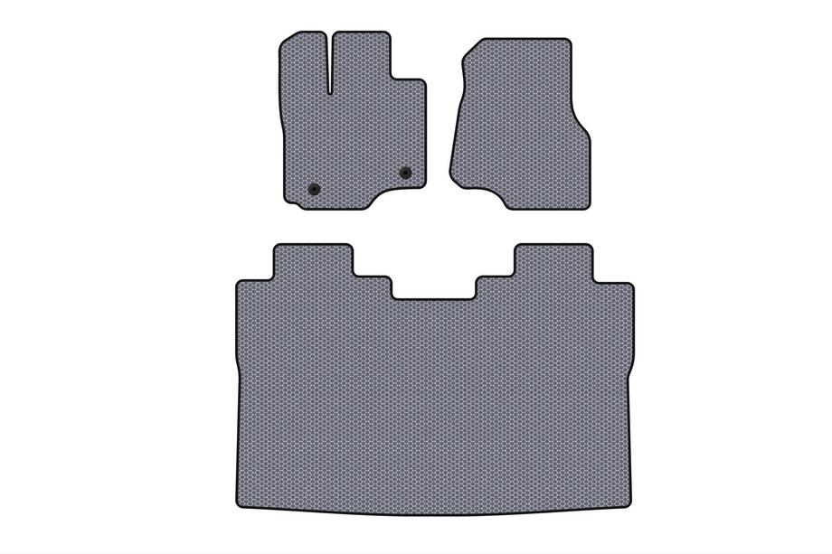 Ford F-150 2014-2021 гг. Резиновые Коврики Carsuit (Raptor, Серый) Image