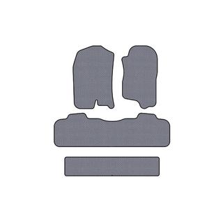 Резиновые коврики Carsuit (3 ряда, 2007-2014, серый) Chevrolet Tahoe 2007-2014 гг. фото 1
