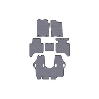 Резиновые коврики Carsuit (3 ряда, 2004-2008, серый) Infiniti QX56 2004-2010 гг. фото 1