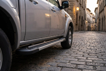 Ford Ranger 2007-2011 гг. Боковые пороги RedLine V1 (2 шт., алюминий) фото 1