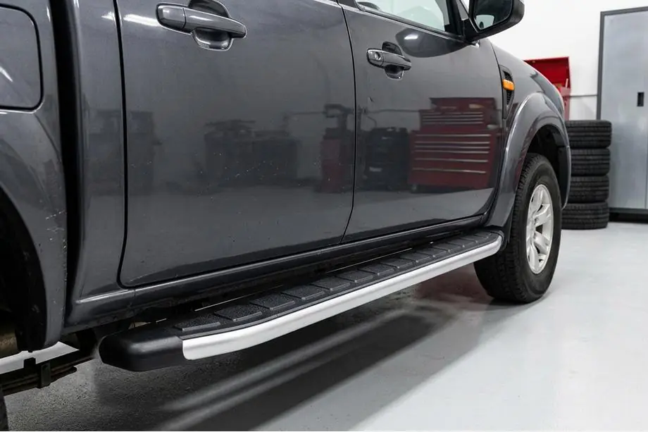 Ford Ranger 2007-2011 гг. Боковые Подножки Fullmond (2 шт, алюминий) Image