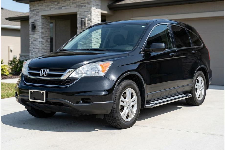 Honda CRV 2007-2011 гг. Боковые Подножки Rainbow (2 шт., Алюминий) Image
