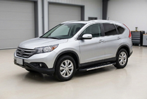 Honda CRV 2012-2016 гг. Боковые Подножки Duru (2 шт., Алюминий) фото 1