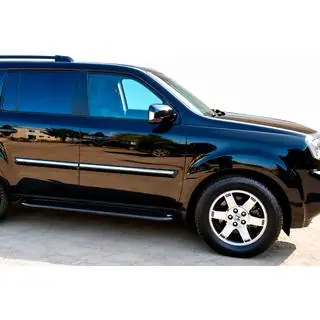 Боковые Подножки Allmond Black (2 шт., Алюминий)