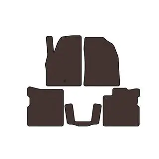 Резиновые Коврики Carsuit (Коричневые)