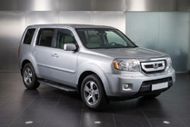 Honda Pilot 2008-2015 гг. Боковые Подножки Duru (2 шт., Алюминий) фото 1