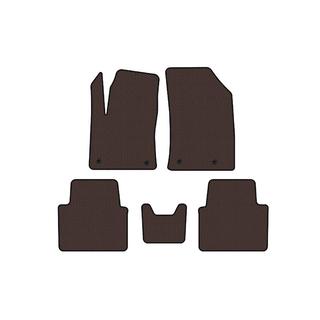 Резиновые Коврики Carsuit (Коричневые) Citroen C-3 Aircross 2017-2024 гг. фото 1