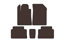 Citroen C-5 2001-2008 гг. Резиновые Коврики Carsuit (Коричневые) фото 1