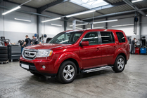 Honda Pilot 2008-2015 гг. Боковые Подножки Rainbow (2 шт., Алюминий) фото 1