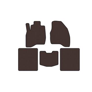 Резиновые коврики Carsuit (2015-2019, 5-местный, коричневый) фото 1