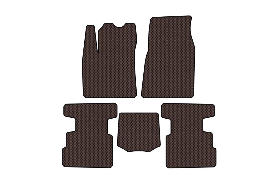 Great Wall Haval H6 III 2020- гг. Резиновые Коврики Carsuit (Коричневые) Image