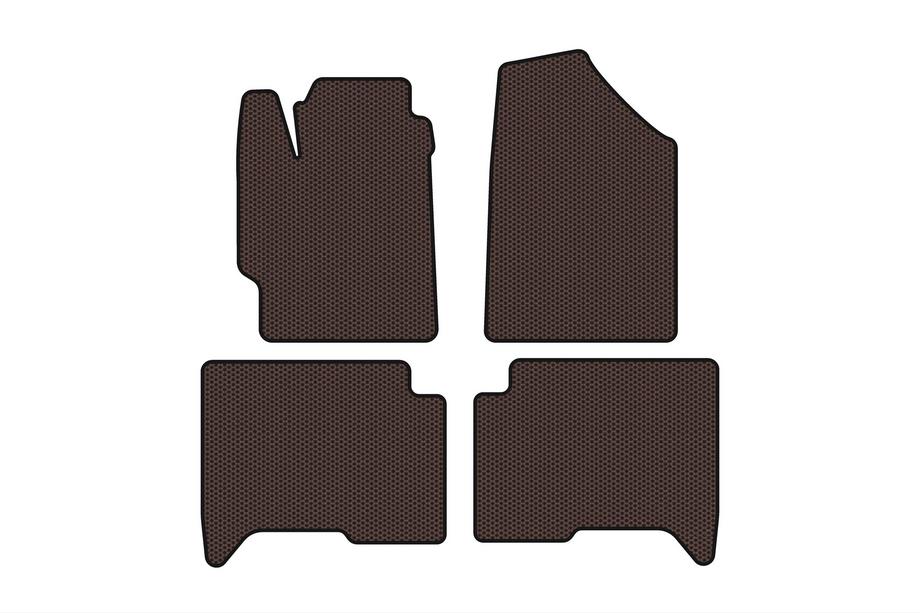 Great Wall Voleex C30 2010-2016 гг. Резиновые Коврики Carsuit (SD, Коричневые) Image