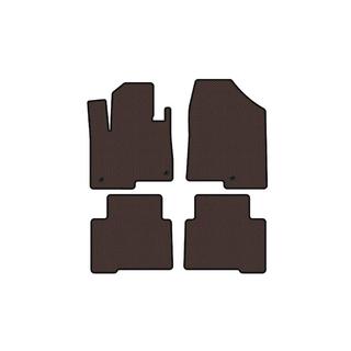Резиновые коврики Carsuit (2 ряда, для Grand, коричневые) Hyundai Santa Fe 4 2018-2023 гг. фото 1