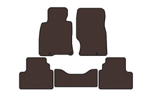 Infiniti G25/G35/37 (V36/CV36) 2006-2015 гг. Резиновые коврики Carsuit (G25-G35, SD, коричневый) фото 1