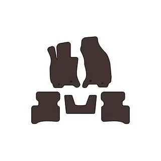 Резиновые коврики Carsuit (SD, Педаль газа с пола, коричневые) фото 1