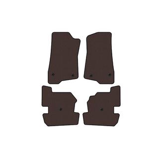 Резиновые Коврики Carsuit (Коричневые) Jeep Wrangler 2018- гг. фото 1
