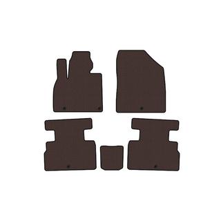 Резиновые коврики Carsuit (2 ряда, 7-местный, коричневый) фото 1
