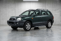 Hyundai Santa Fe 1 2000-2006 гг. Боковые Подножки Sunrise (2 шт., Алюминий) фото 1