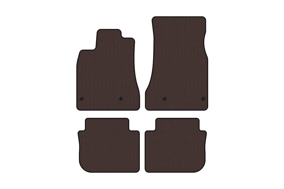Lexus GS 1998-2004 гг. Резиновые Коврики Carsuit (Коричневые) Image