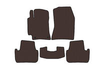 Lexus IS 1998-2005 гг. Резиновые Коврики Carsuit (Коричневые) фото 1