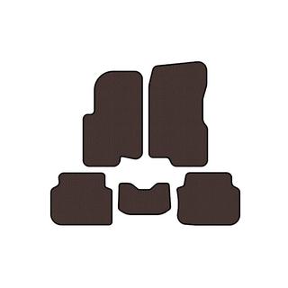 Резиновые Коврики Carsuit (2003-2007, Forfour, Коричневый) Smart 1998-2007 гг. фото 1