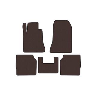 Резиновые коврики Carsuit (SD, длинная база, коричневые) фото 1