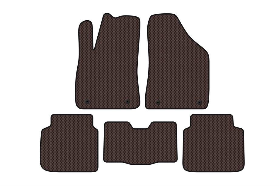 MG 350 2010-2016 гг. Резиновые Коврики Carsuit (Коричневые) Image