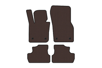 Mini Cooper F55/56/57 2014-2023 гг. Резиновые коврики Carsuit (для S F56, коричневые) фото 1