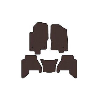 Резиновые коврики Carsuit V2 (2 ряда, Коричневый, 2010-2014) фото 1