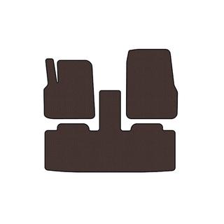 Резиновые коврики Carsuit (2 ряда, 7-местный, коричневый) фото 1