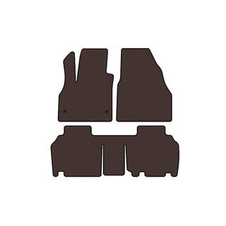 Резиновые коврики Carsuit (2 ряда, 5-дверный/7-местный, коричневый) Renault Kangoo 2008–2020 гг. фото 1