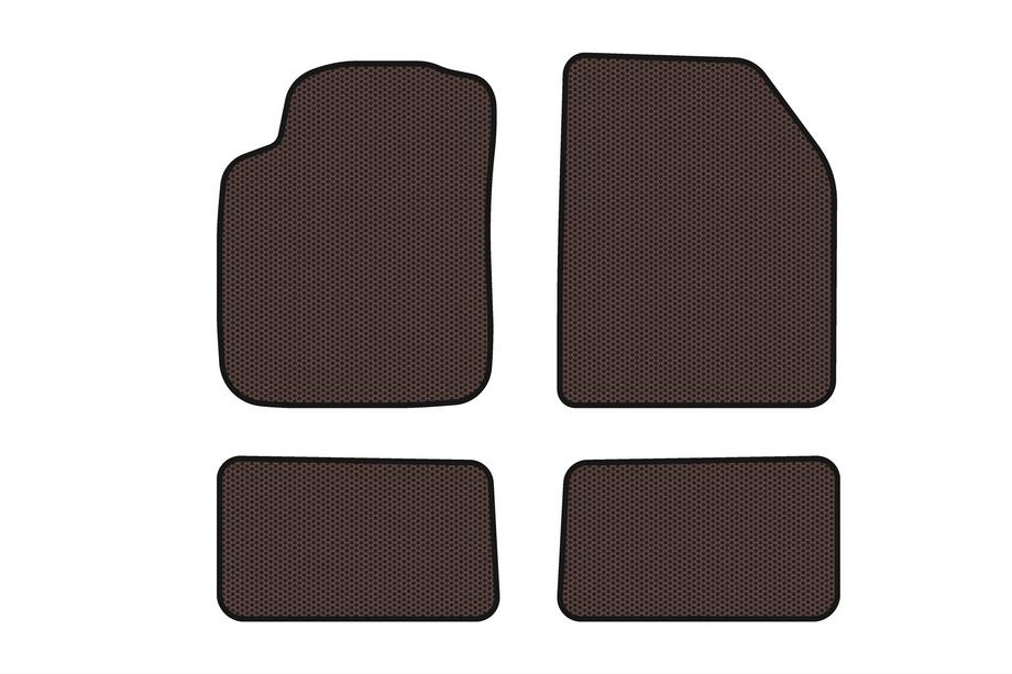 Suzuki Alto 2009-2014 гг. Резиновые Коврики Carsuit (Коричневые) Image