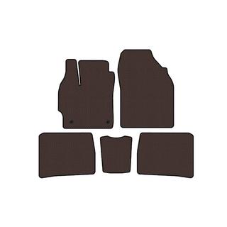 Резиновые Коврики Carsuit (LB, Коричневые) Toyota Prius 2009-2015 гг. фото 1
