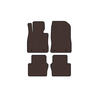 Резиновые коврики Carsuit (Electro, 2017-2020, SD, коричневый) Toyota Yaris 2010-2020 гг. фото 1