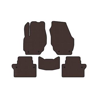 Резиновые Коврики Carsuit (Коричневые) Volvo S80 2006-2016 гг. фото 1