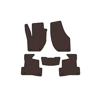 Резиновые коврики Carsuit (2012-2016, HB, коричневый) Volvo V40 2012- гг. фото 1