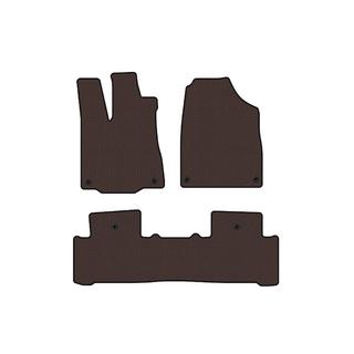 Резиновые коврики Carsuit (2 ряда, коричневые) Acura MDX 2013-2020 гг. фото 1
