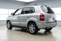 Hyundai Tucson JM 2004- гг. Боковые Подножки RedLine Black (2 шт., Алюминий) фото 1